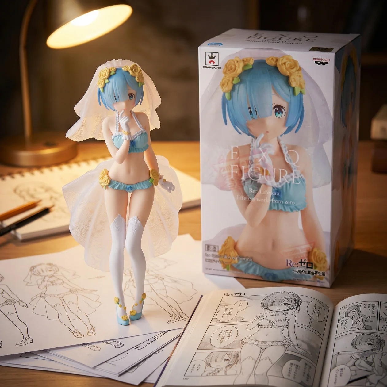 Re:从零开始的异世界生活 EXQ 异世界生活 蕾姆 婚纱-22CM
