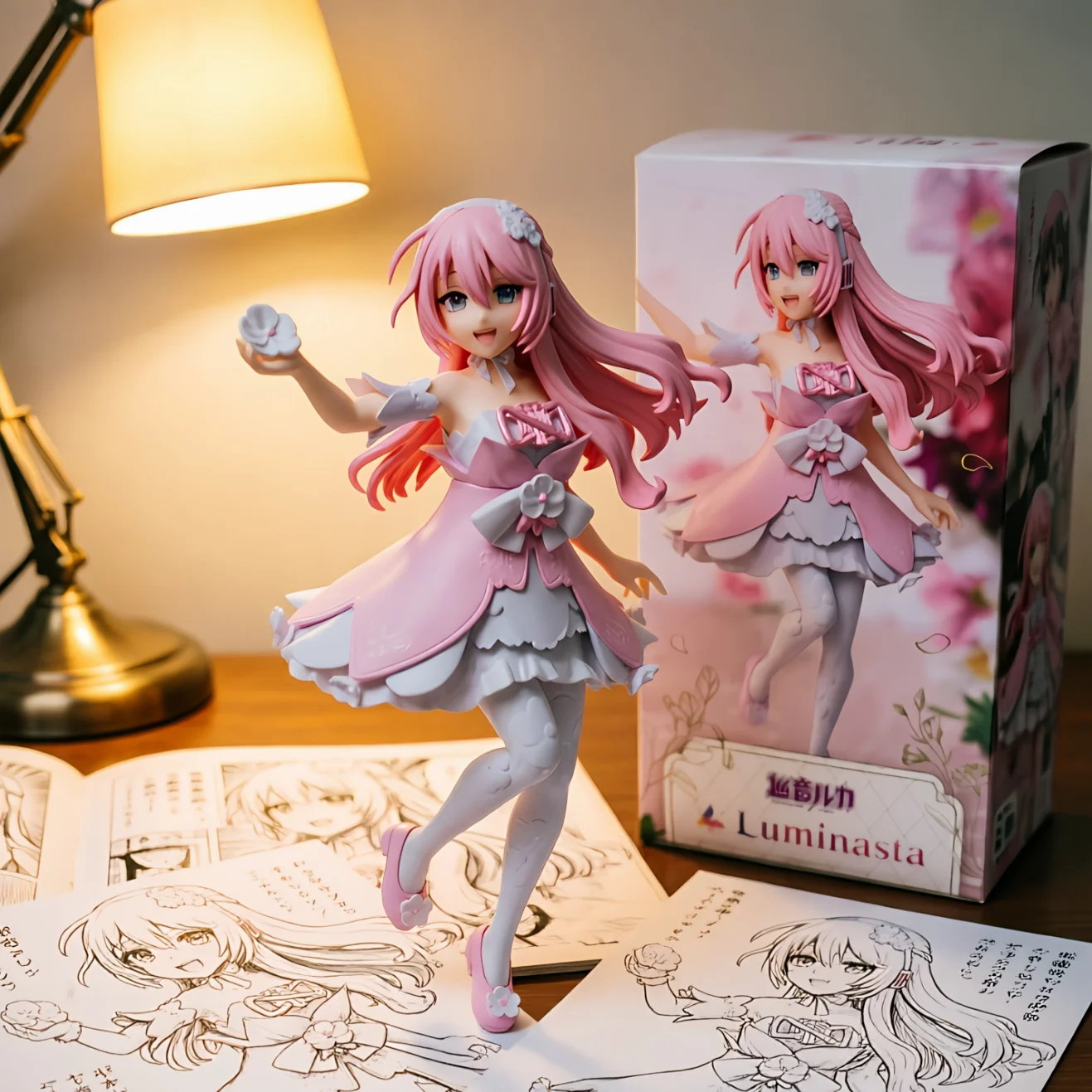 初音未来 Luminasta 巡音流歌-18CM