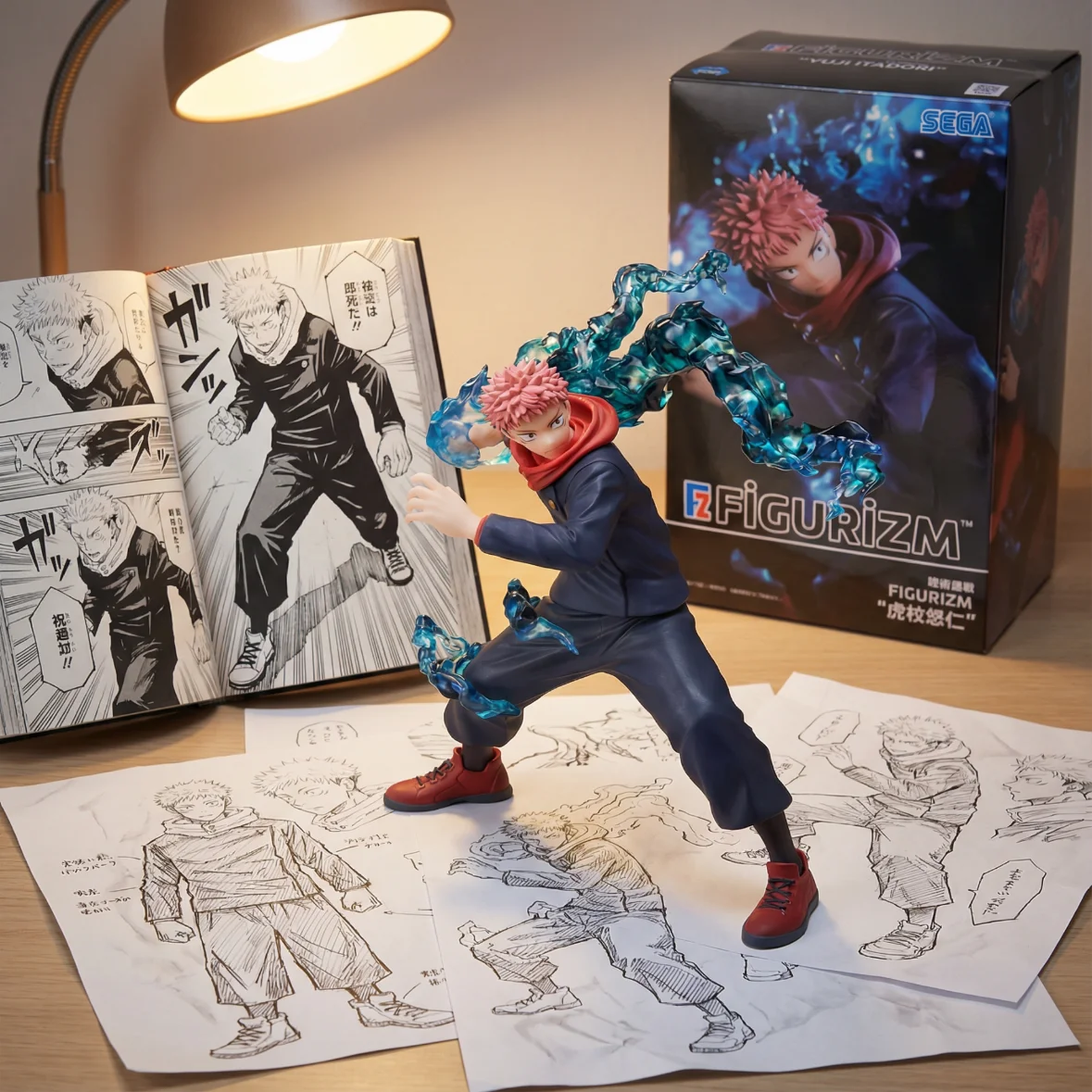 咒术回战 SEGA FIGURIZM 虎杖悠仁-20CM