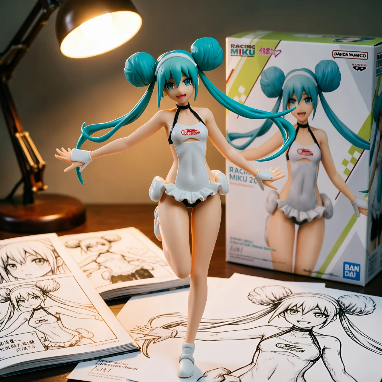 初音未来 眼镜厂 赛车初音 2022-16CM