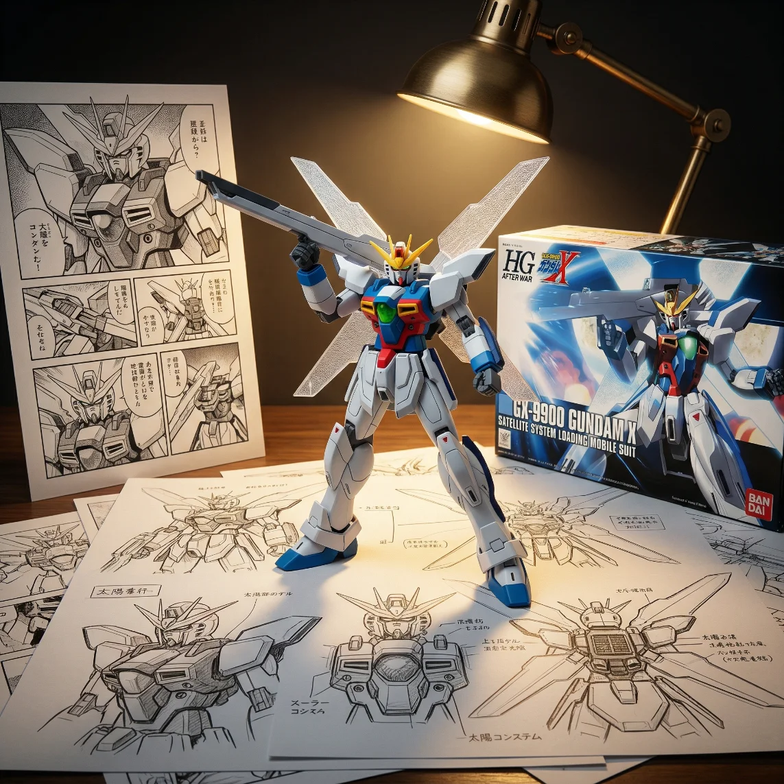 机动战士高达 HGUC 109 X高达-14CM