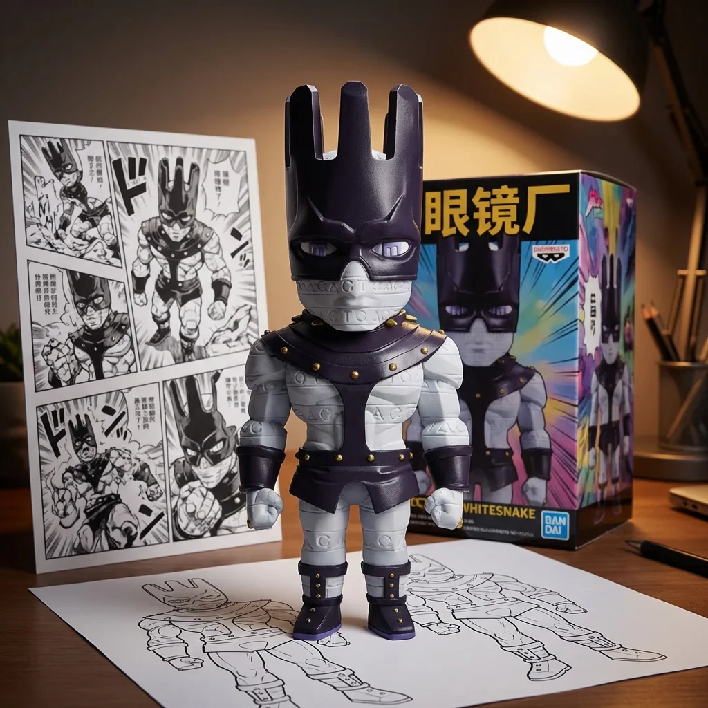 JOJO的奇妙冒险 眼镜厂 石之海 白蛇-15CM