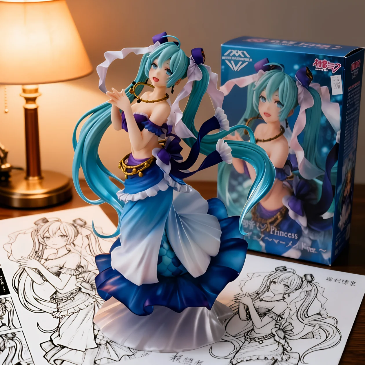 初音未来 TAITO 美人鱼-23CM