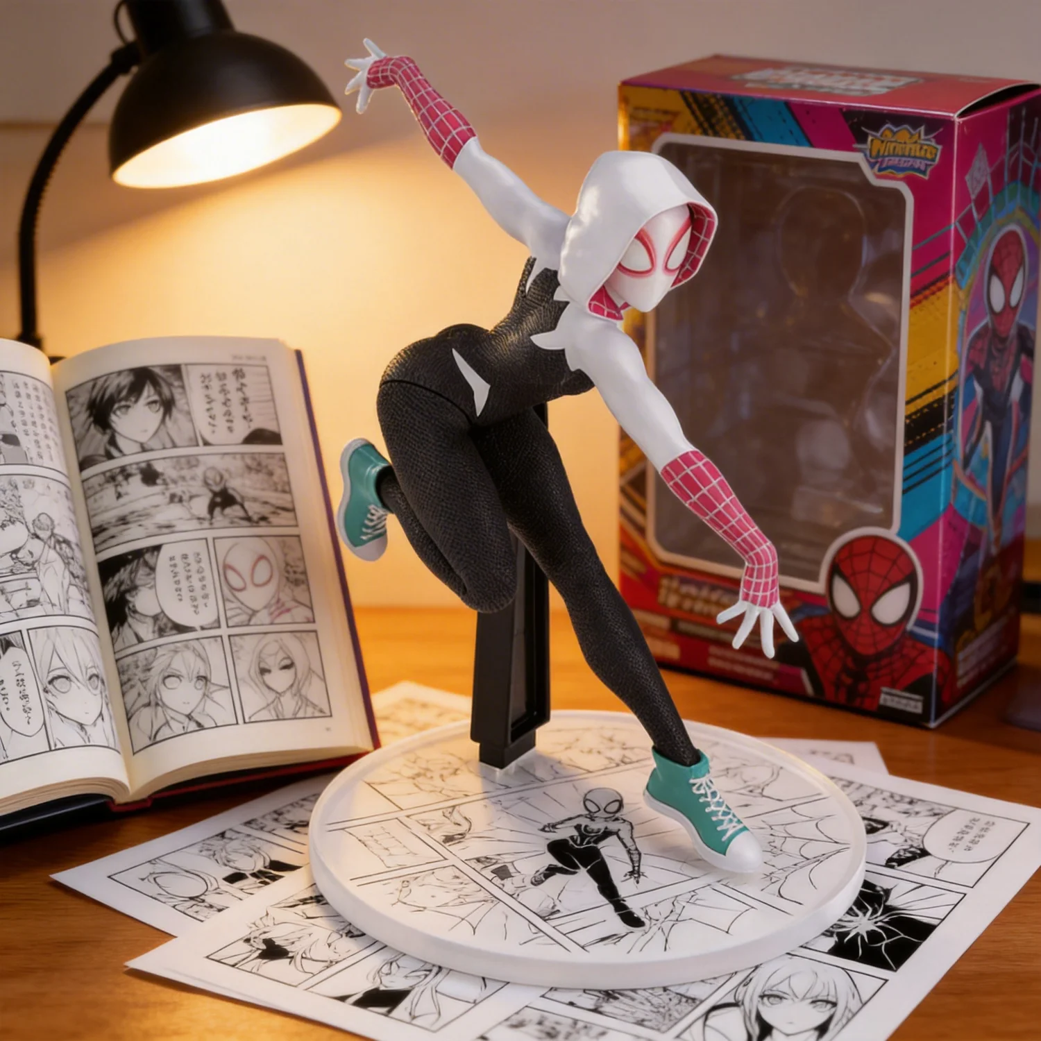 漫威 格温 蜘蛛侠-15CM