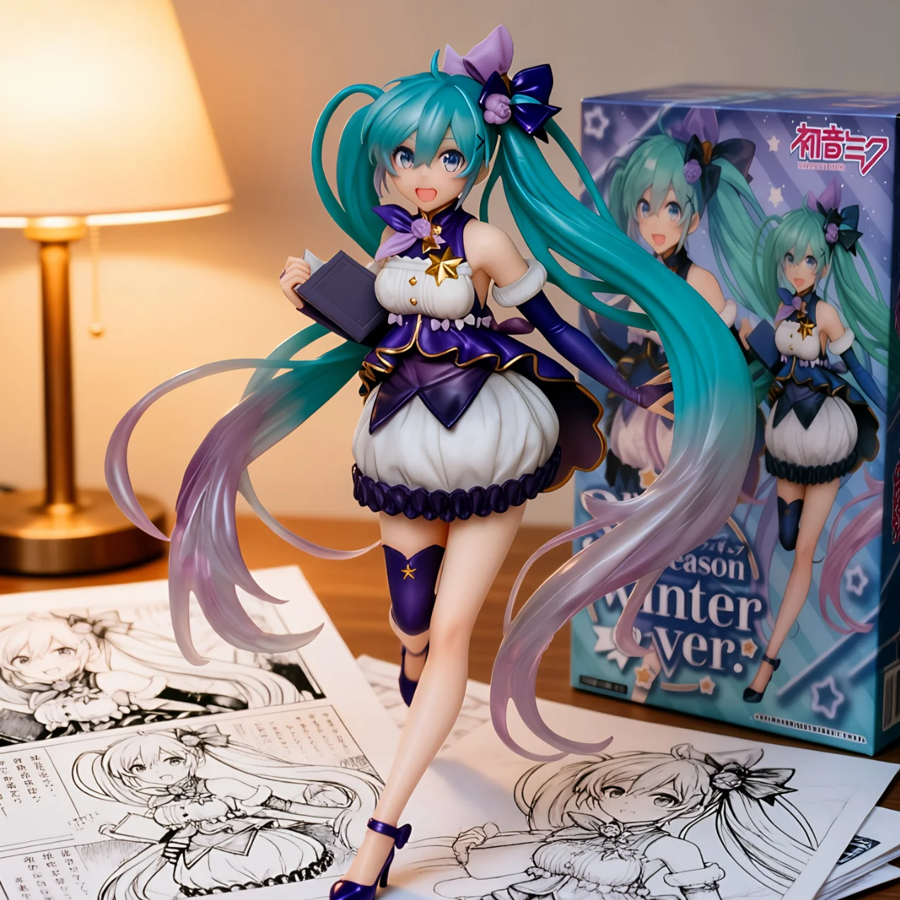 初音未来 TAITO 冬初音-18CM