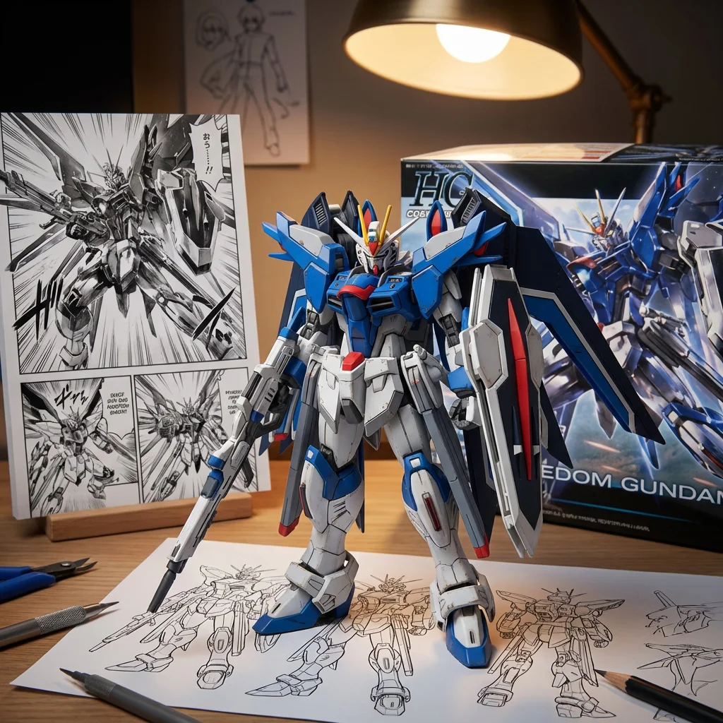 机动战士高达 HG 飞升自由-14CM