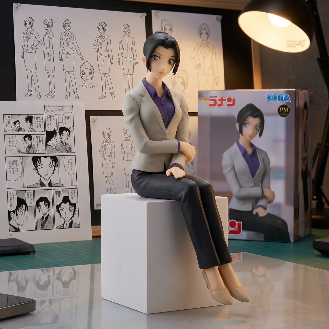 名侦探柯南 SEGA 泡面压 上原由衣12cm