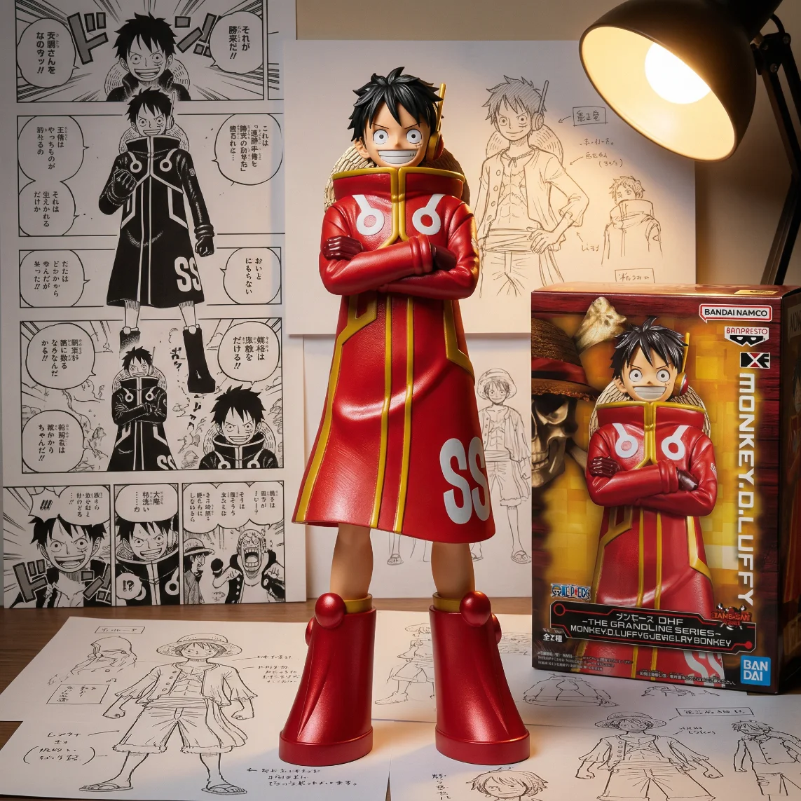 海贼王 DXF 伟大航道系列 路飞-17CM