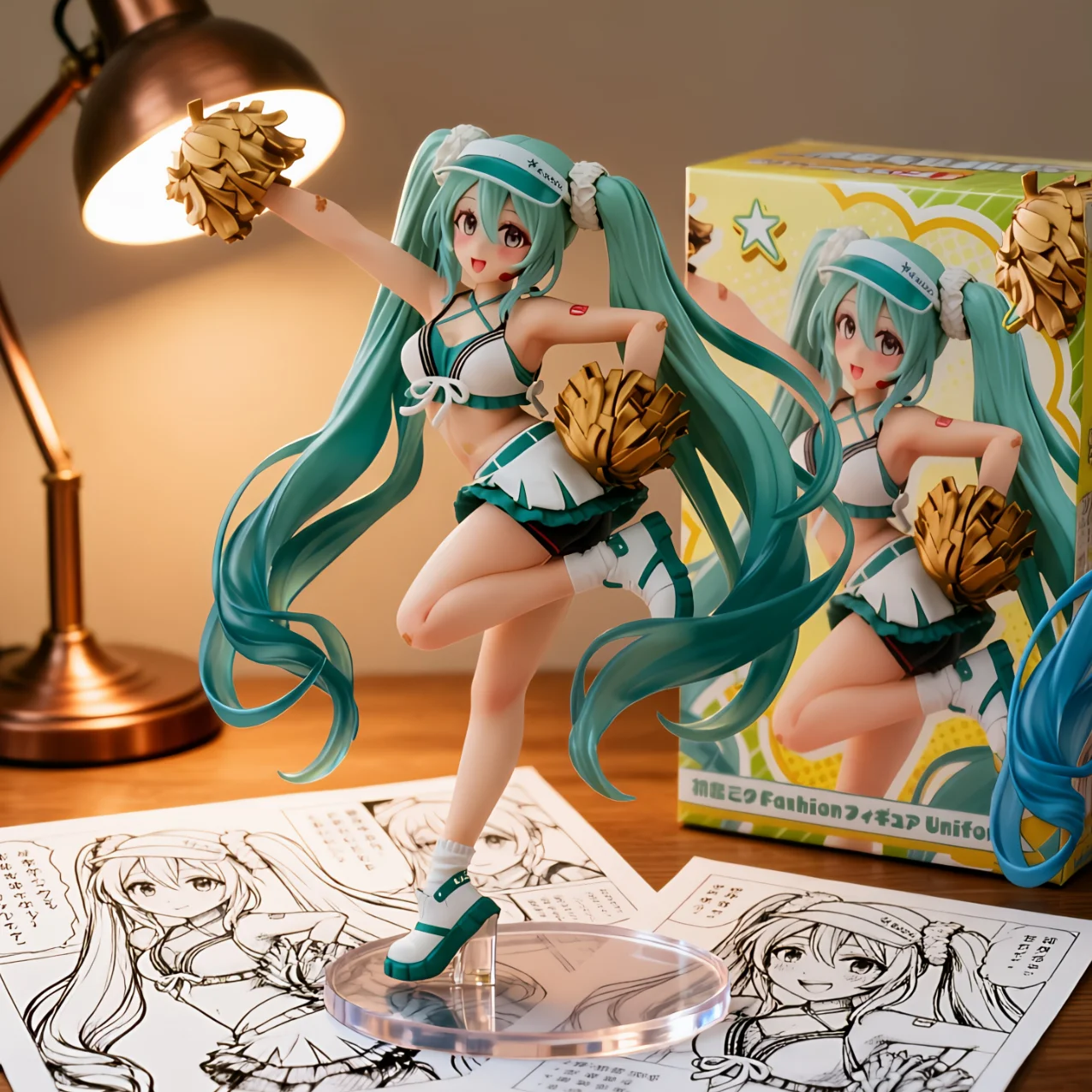 初音未来 TAITO Fashion 啦啦队-18CM