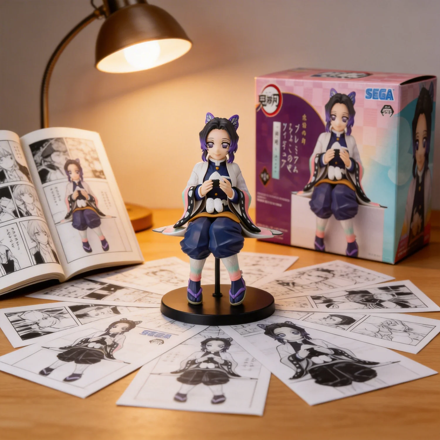 鬼灭之刃 鬼灭之刃 SEGA 蝴蝶忍 饭团泡面压-16CM