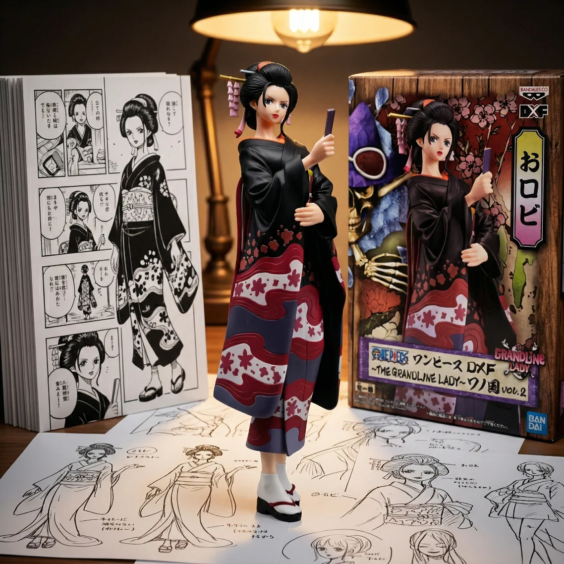 海贼王 和服 罗宾-17CM
