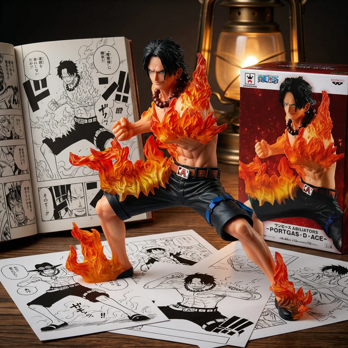 海贼王 能力果实 火拳 艾斯-13CM