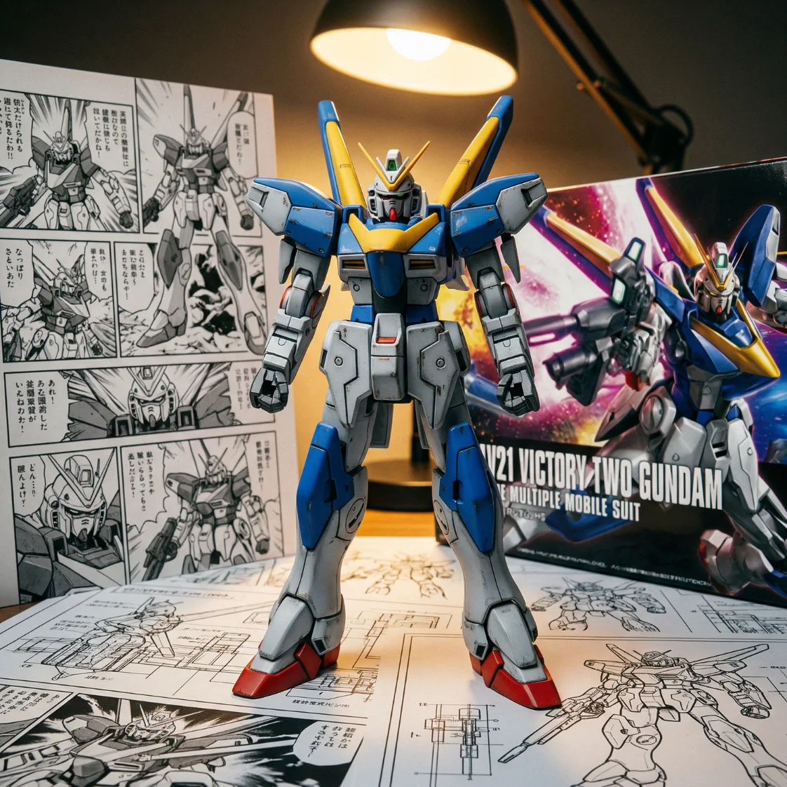 机动战士高达 V2 胜利高达-13CM