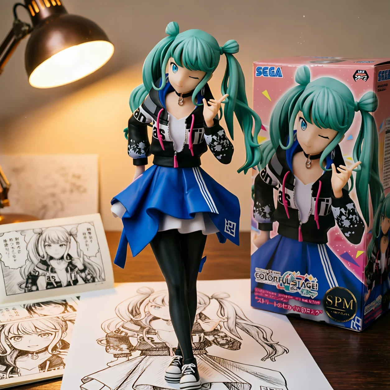 初音未来 SEGA 街头的世界 海外版-26.5CM