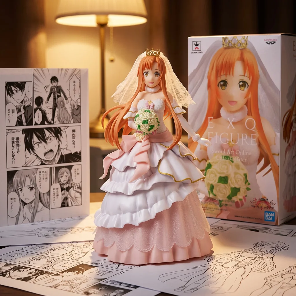 刀剑神域 婚纱亚丝娜 -22cm