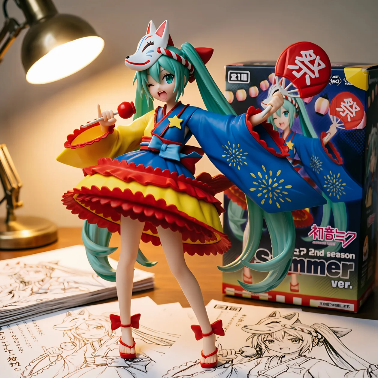 初音未来 TAITO 夏日祭-18CM