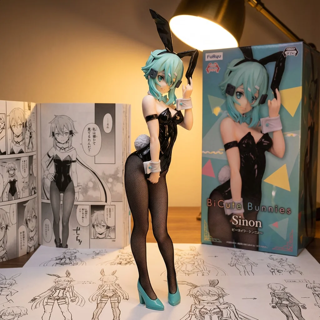 刀剑神域 朝田诗乃 兔女郎-30CM