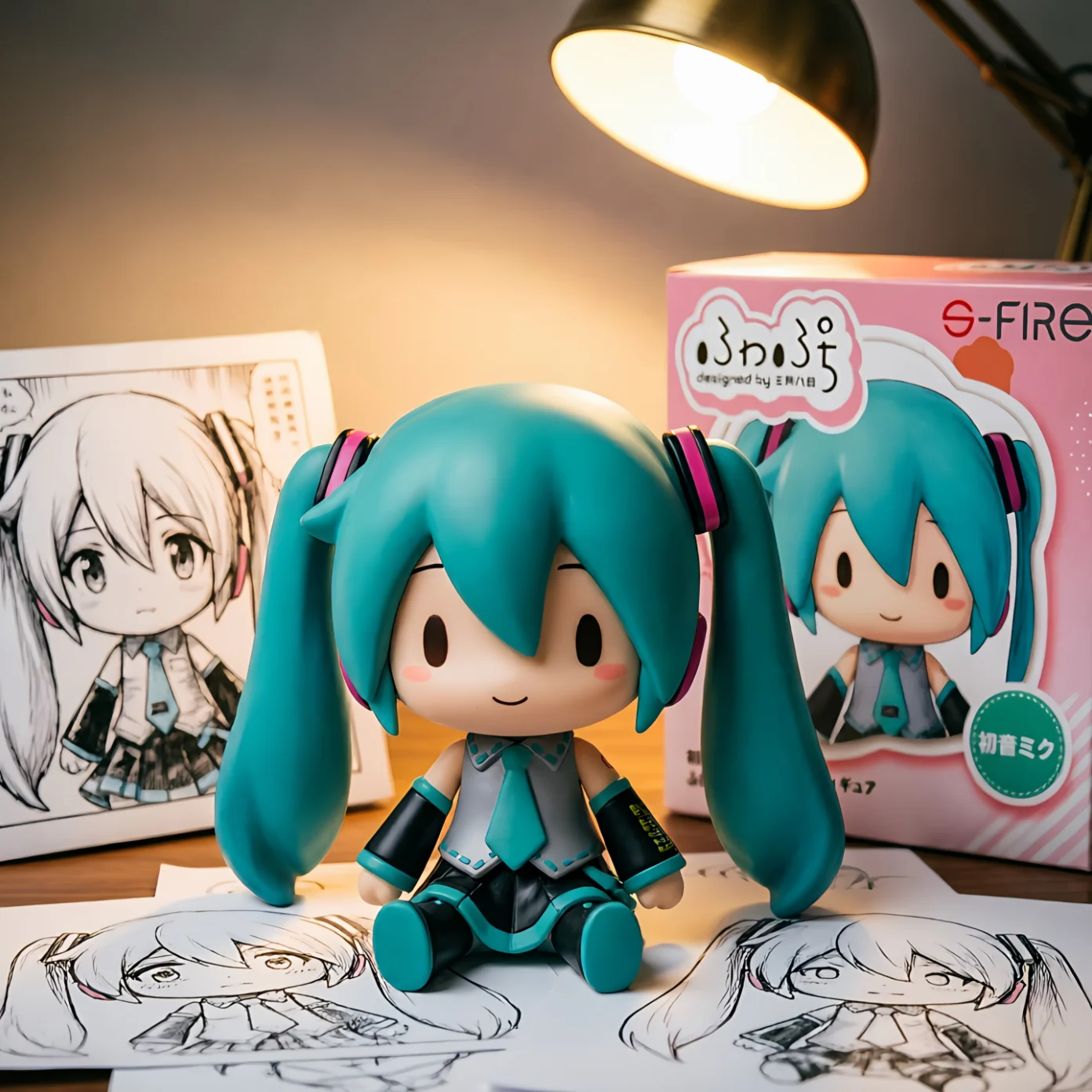 初音未来 Q版玩偶 初音未来-8CM