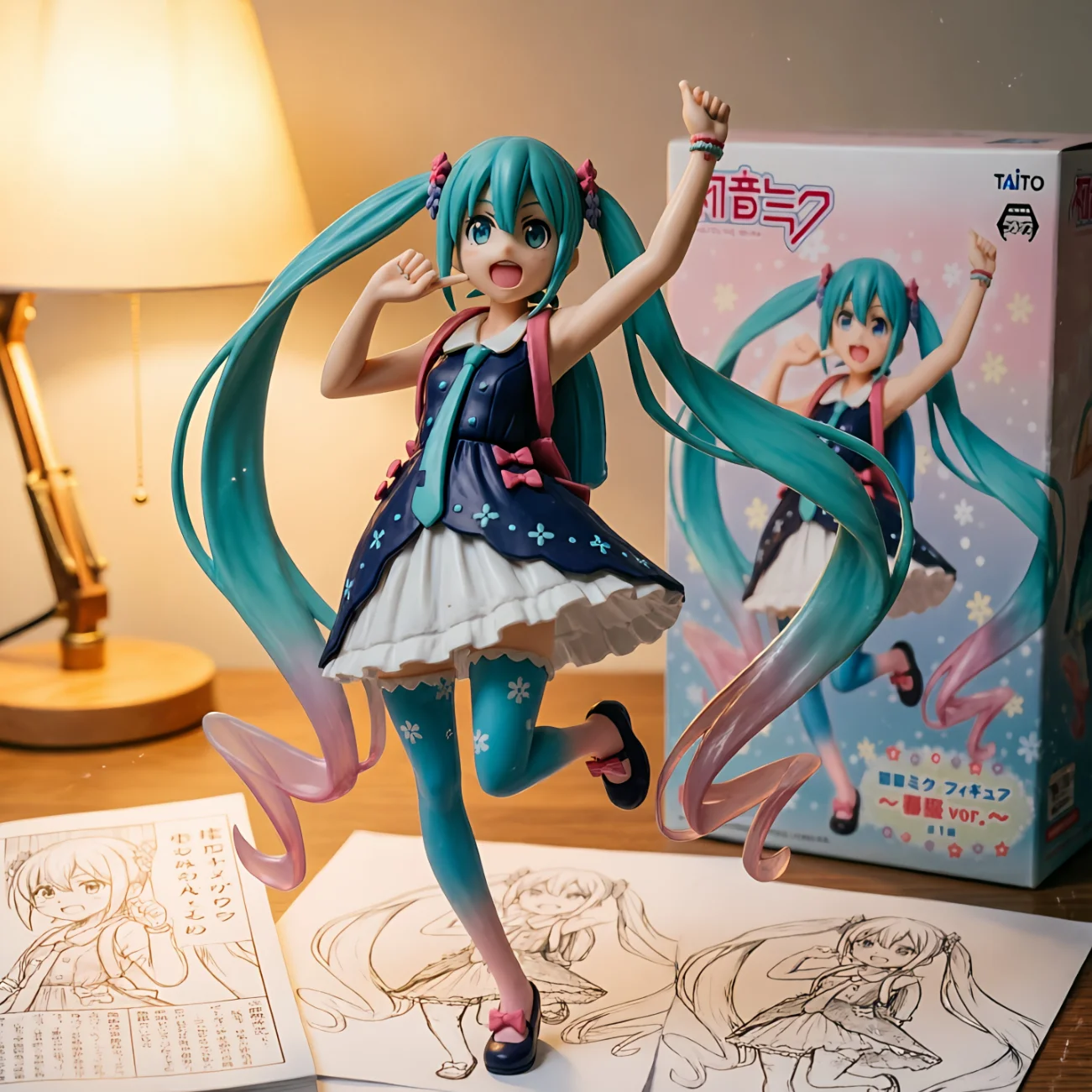初音未来 TAITO 春服2-18CM