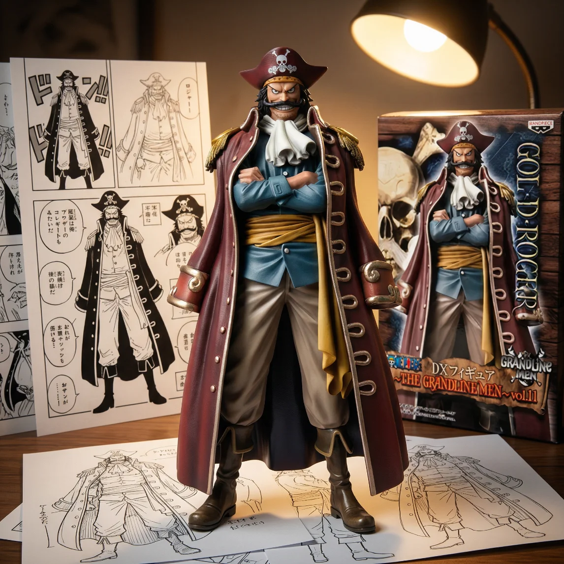 海贼王 DXF 男人 罗杰-17CM