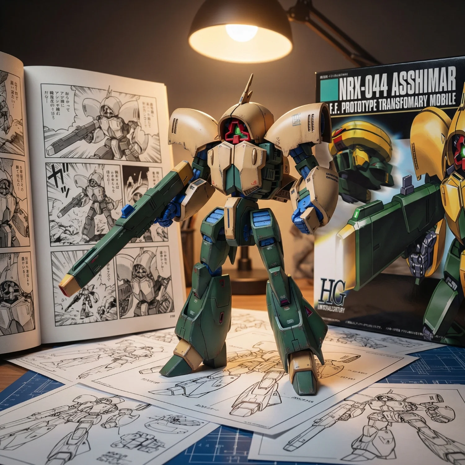 机动战士高达 HG 亚西玛-14CM