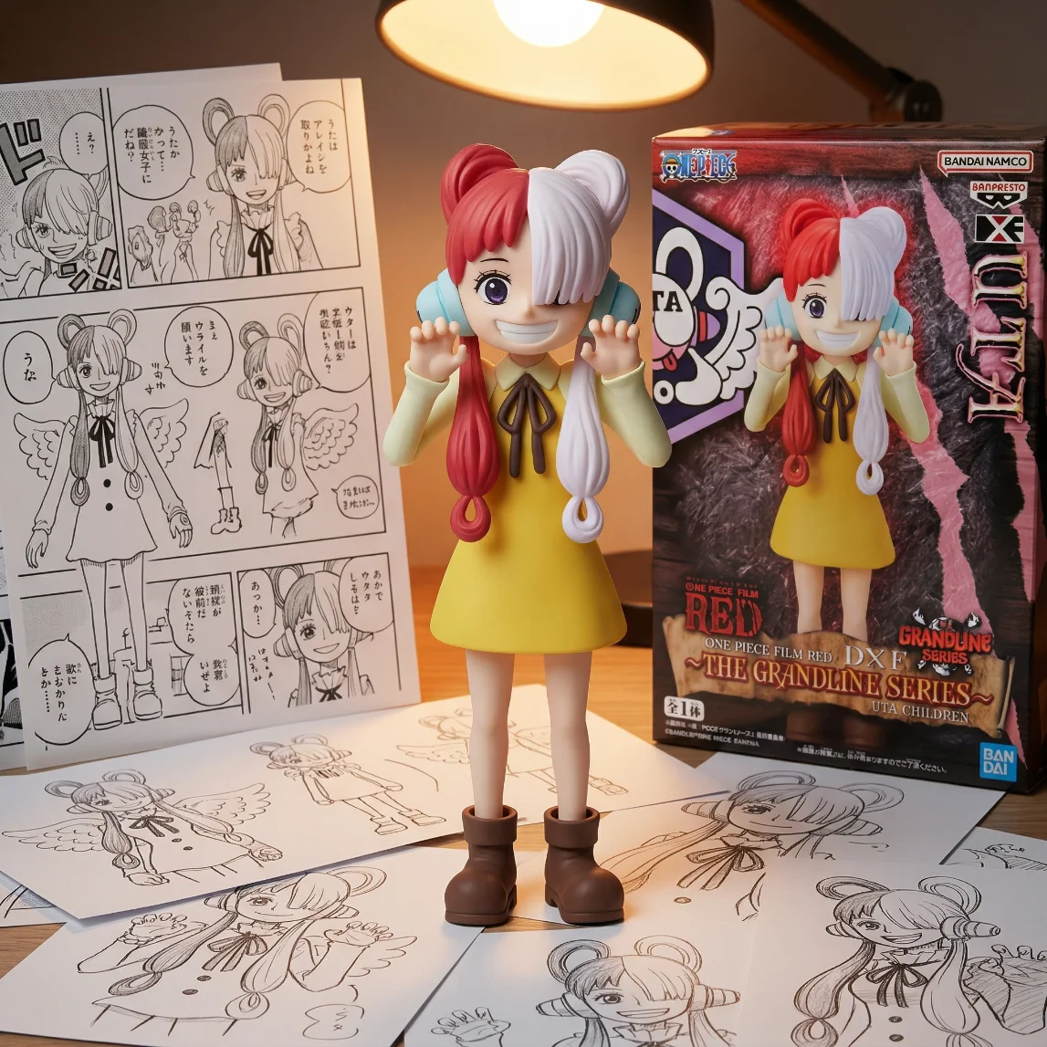 海贼王 DXF 红发歌姬 乌塔 童年-12CM