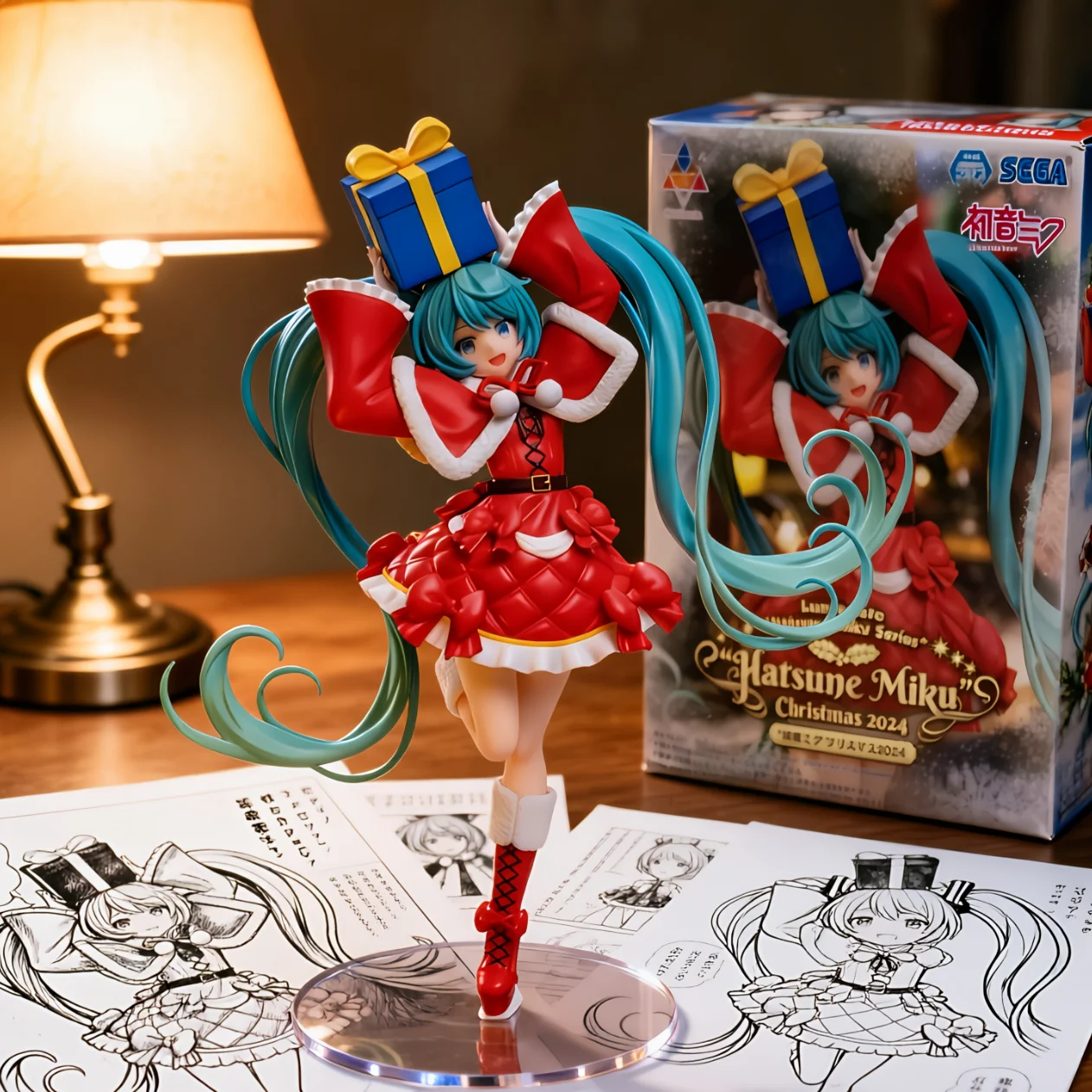 初音未来 SEGA 圣诞服 2024-19CM