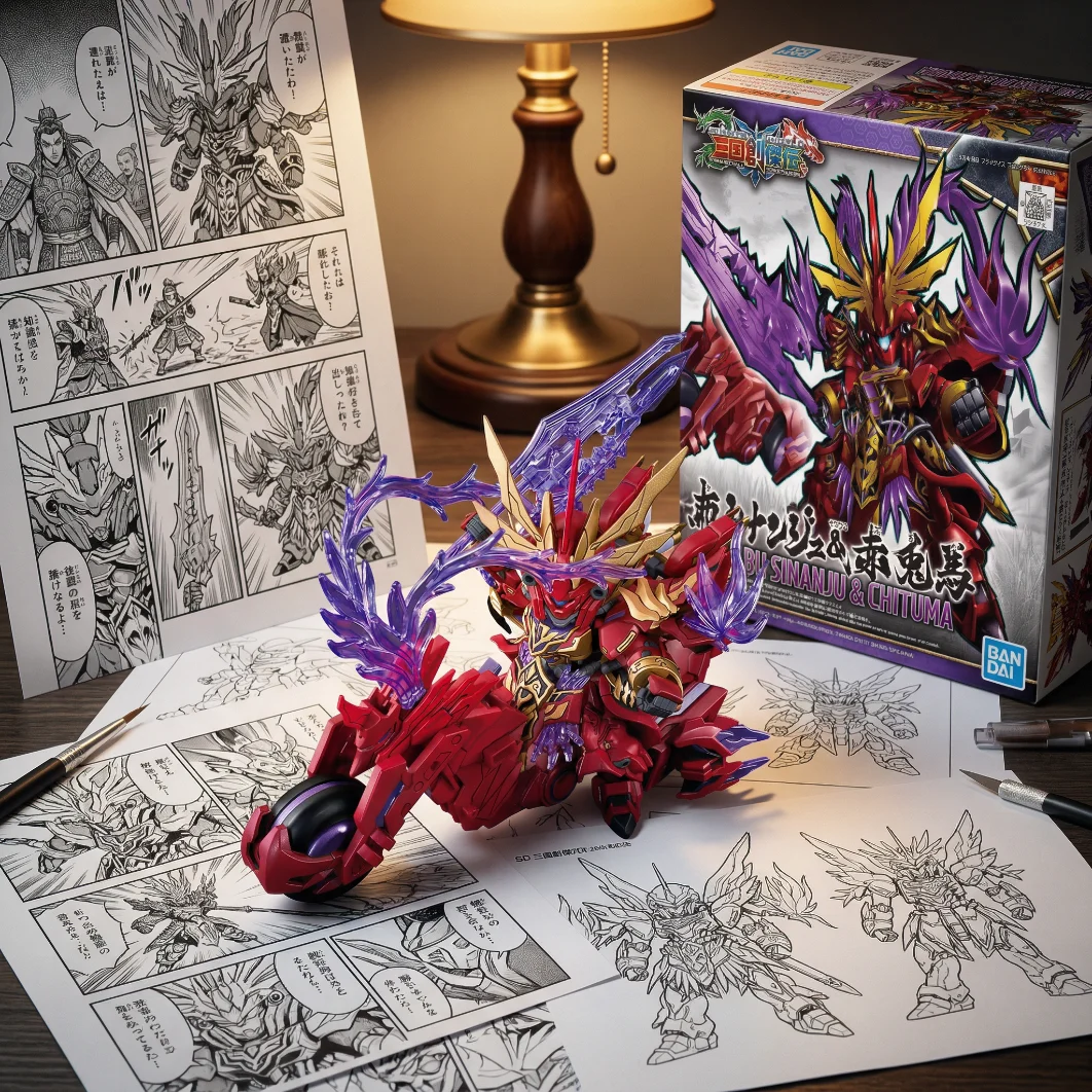三国创杰传 08 吕布新安洲赤兔马57610-10CM