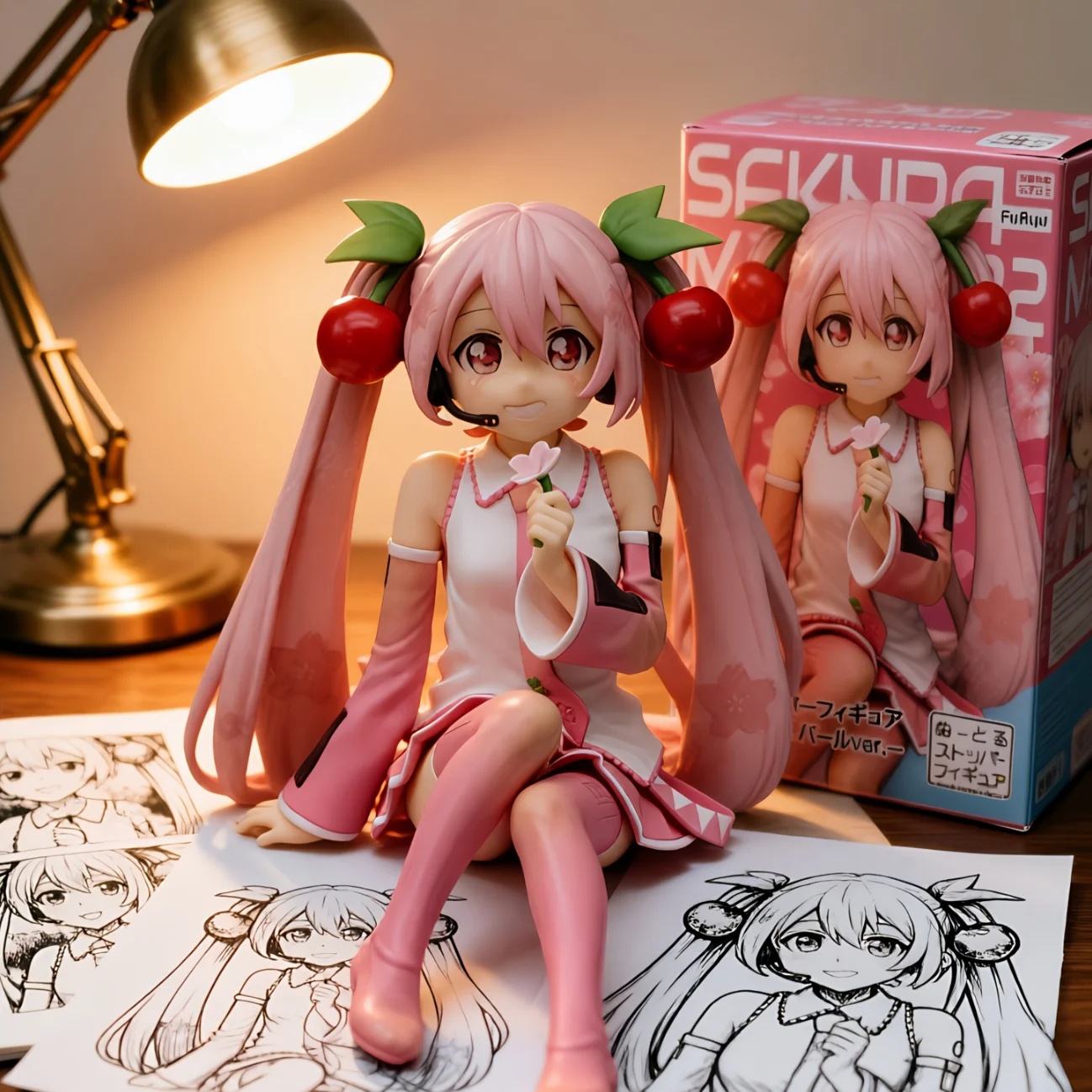 初音未来 FURYU 樱初音 2022-14CM
