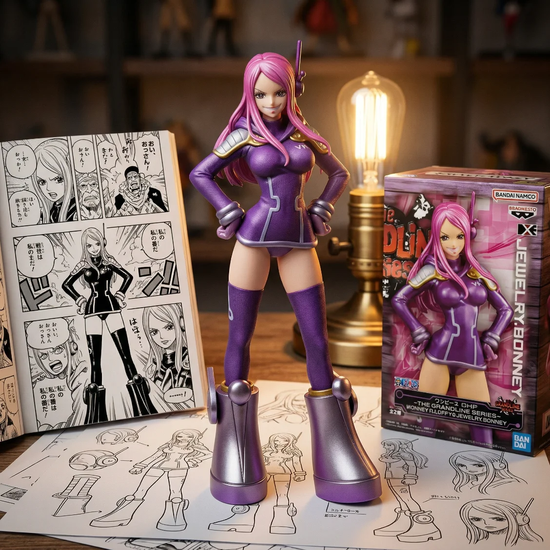 海贼王 DXF 伟大航道系列 邦妮-17CM