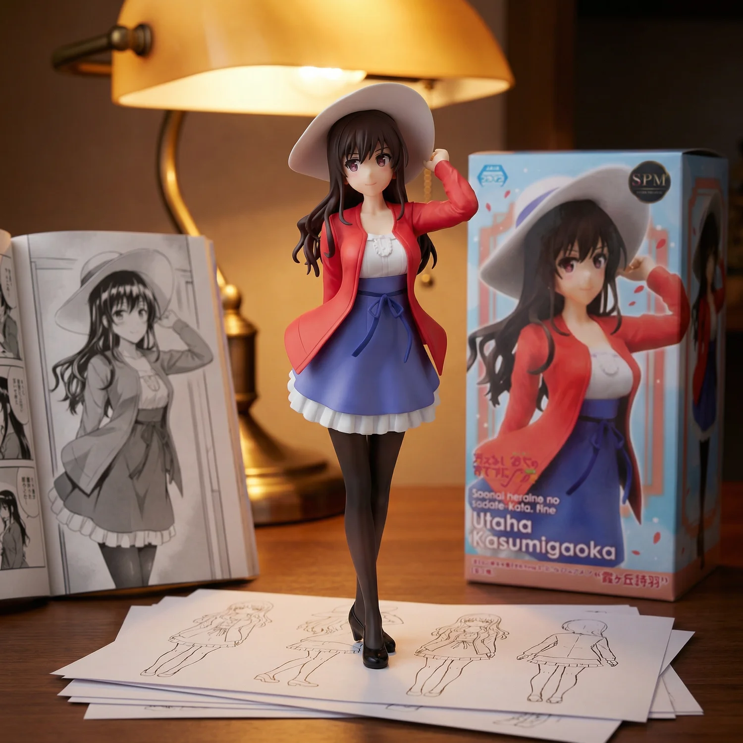 路人女主的养成方法 世嘉 霞之丘诗羽 便服-21CM