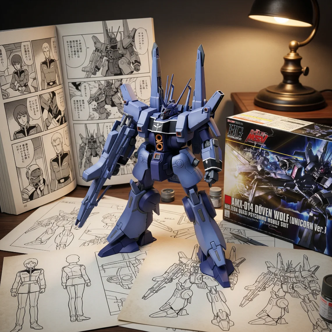 机动战士高达 160 杜奔狼 彪狼-18CM