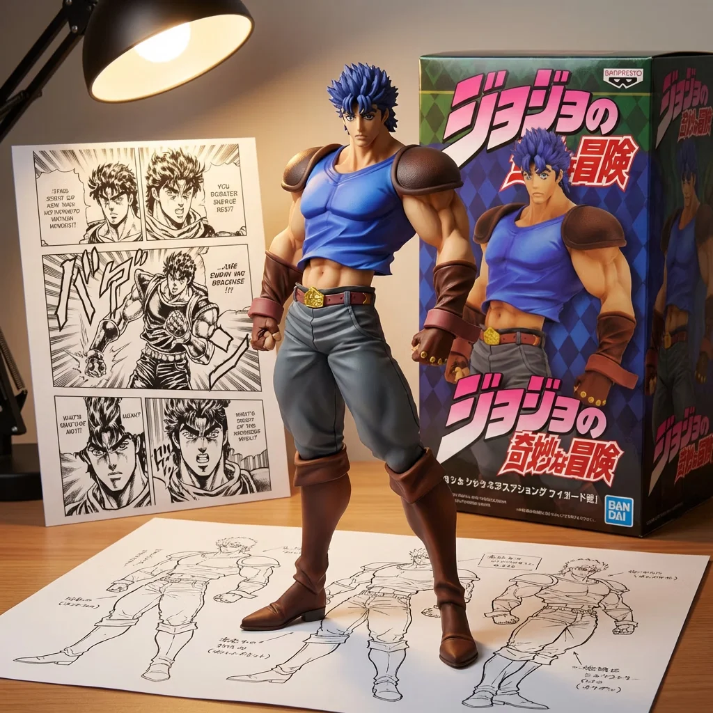 JOJO的奇妙冒险 眼镜厂 Mometria 乔斯达 乔纳森-20CM
