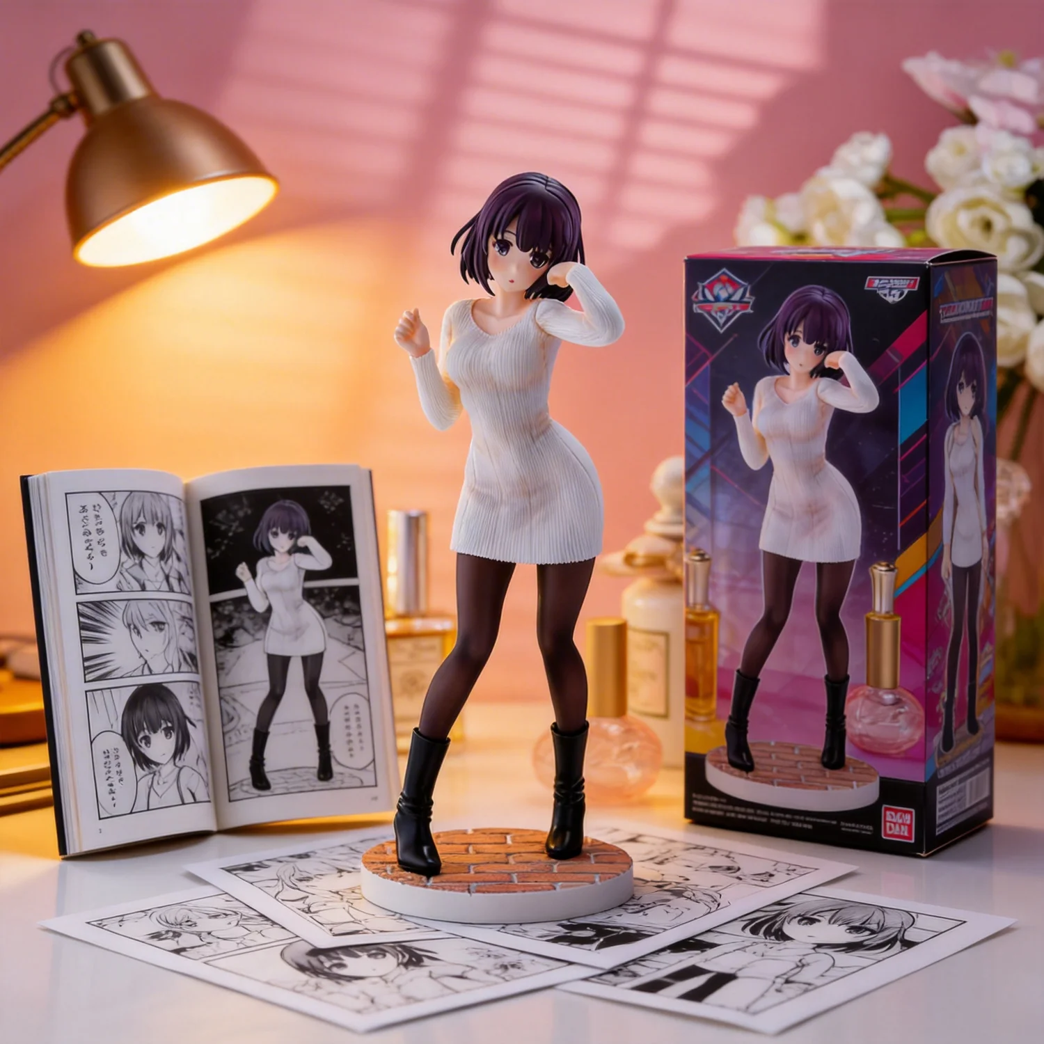 路人女主的养成方法 Luminasta 加藤惠 毛衣款-22CM