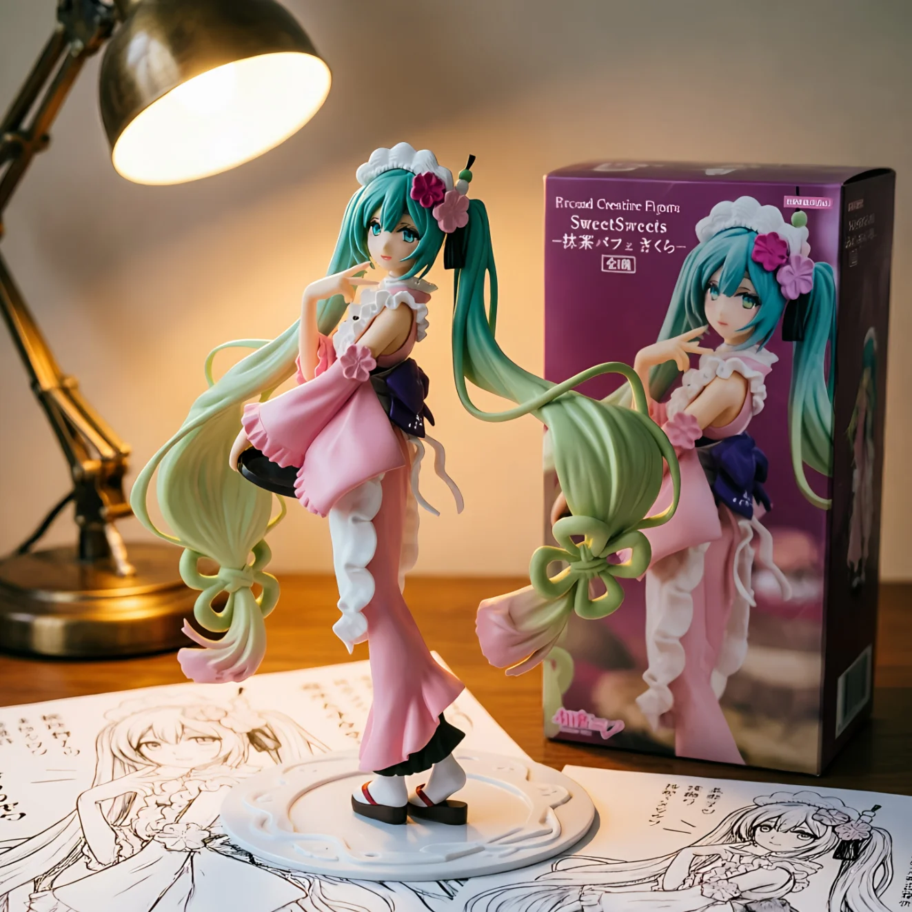 初音未来 FURYU 初音未来 甜点时光-20CM