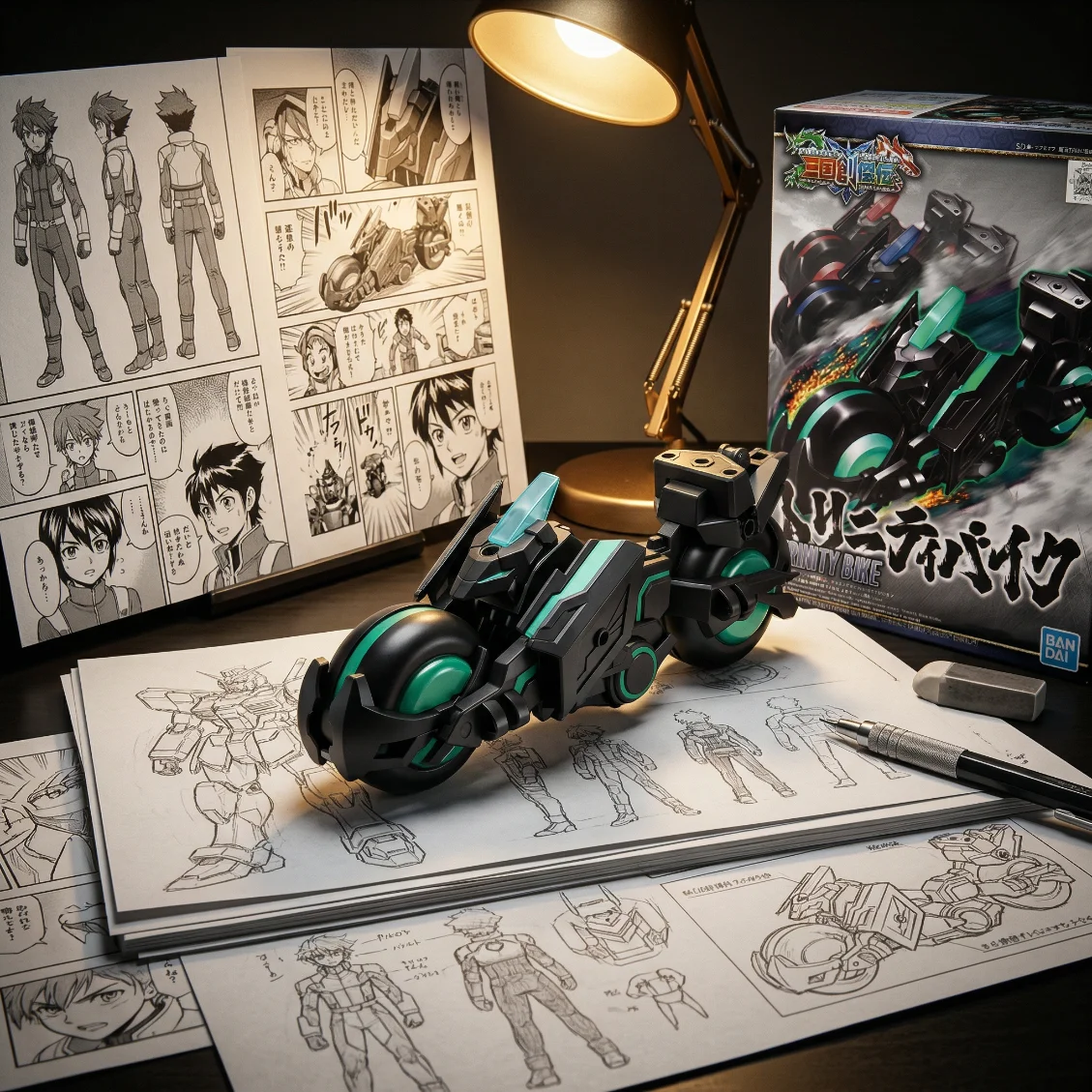 三国创杰传 12 托立尼提摩托车 57715-6CM