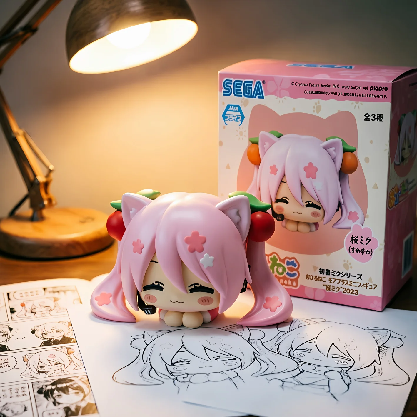 初音未来 樱 打瞌睡-5CM