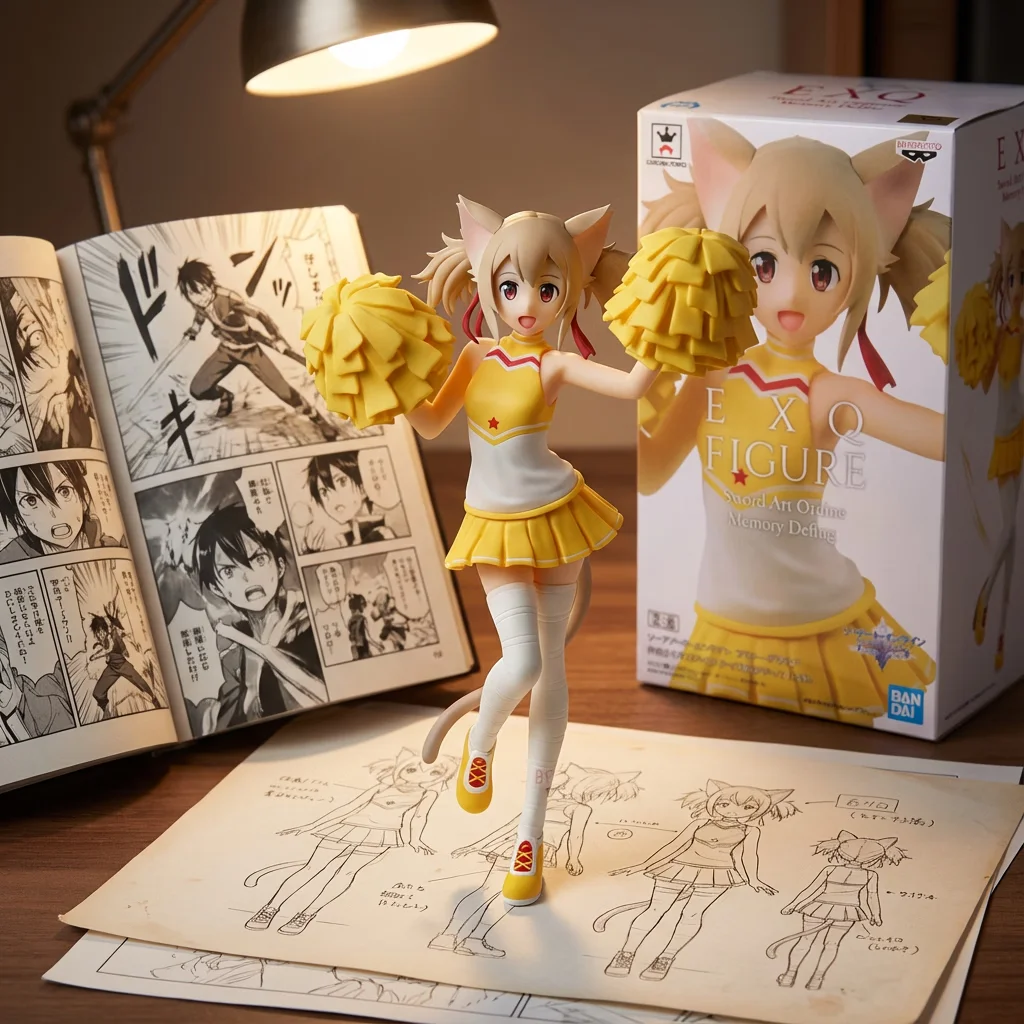 刀剑神域 啦啦队西莉卡 -22cm