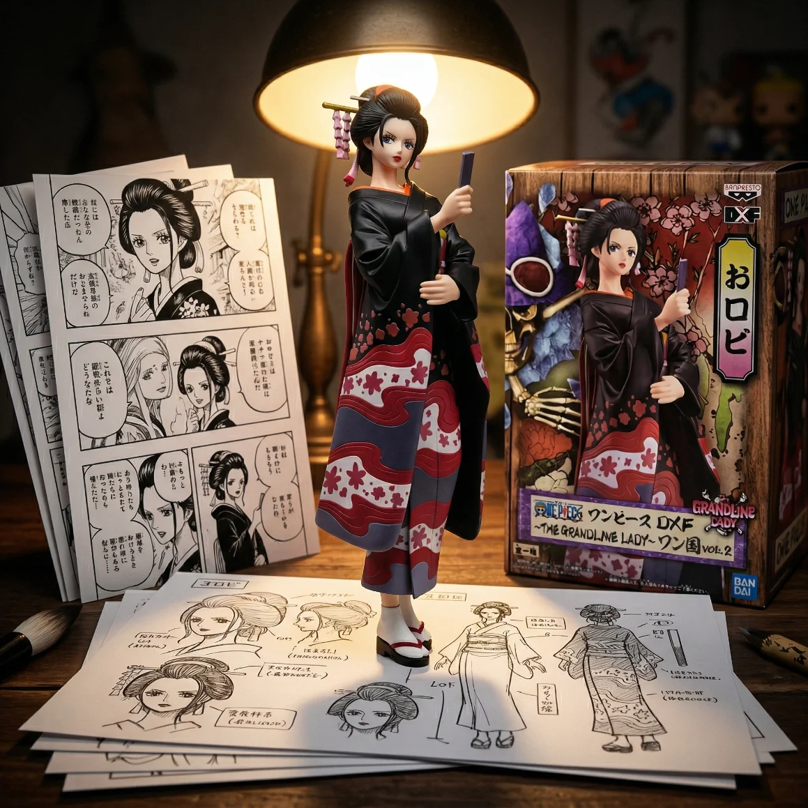 海贼王 和服罗宾-17CM