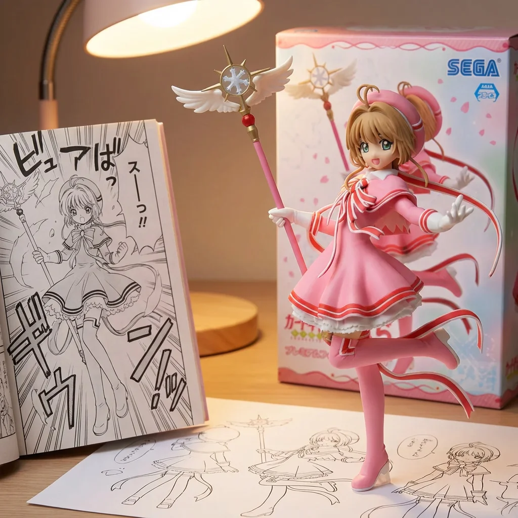 魔卡少女樱 SEGA 小樱 透明牌-23CM