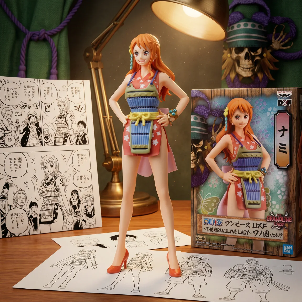海贼王 娜美 B款-16CM