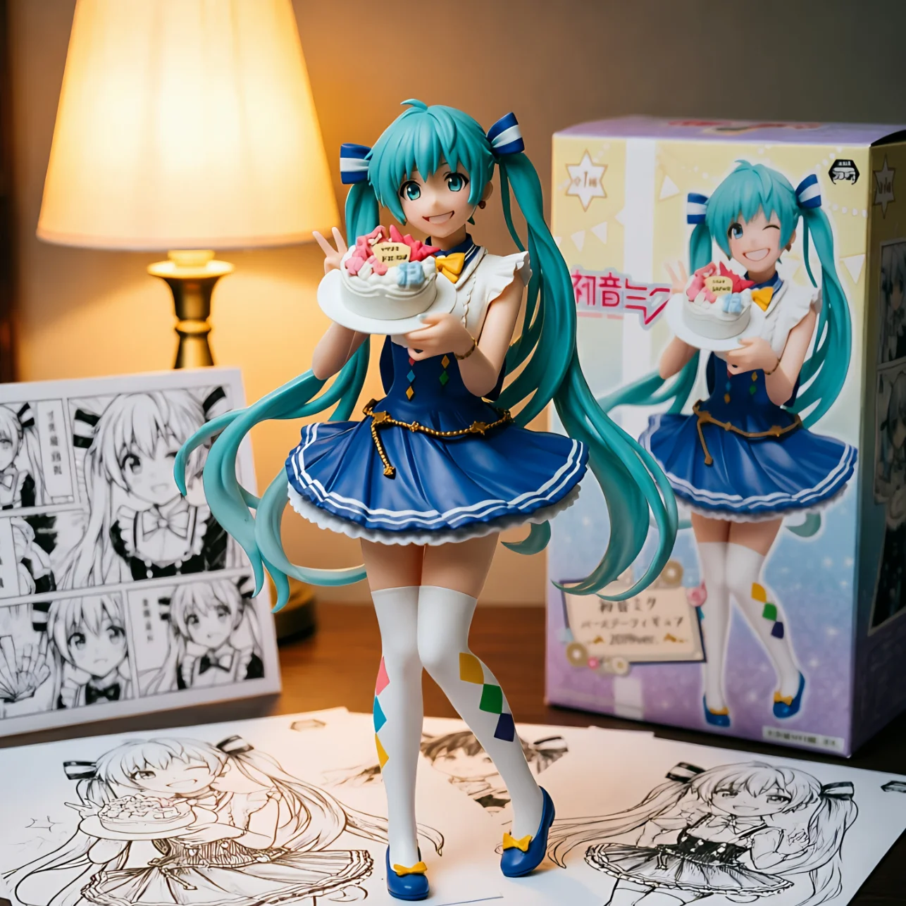 初音未来 TAITO 生日蛋糕-18CM