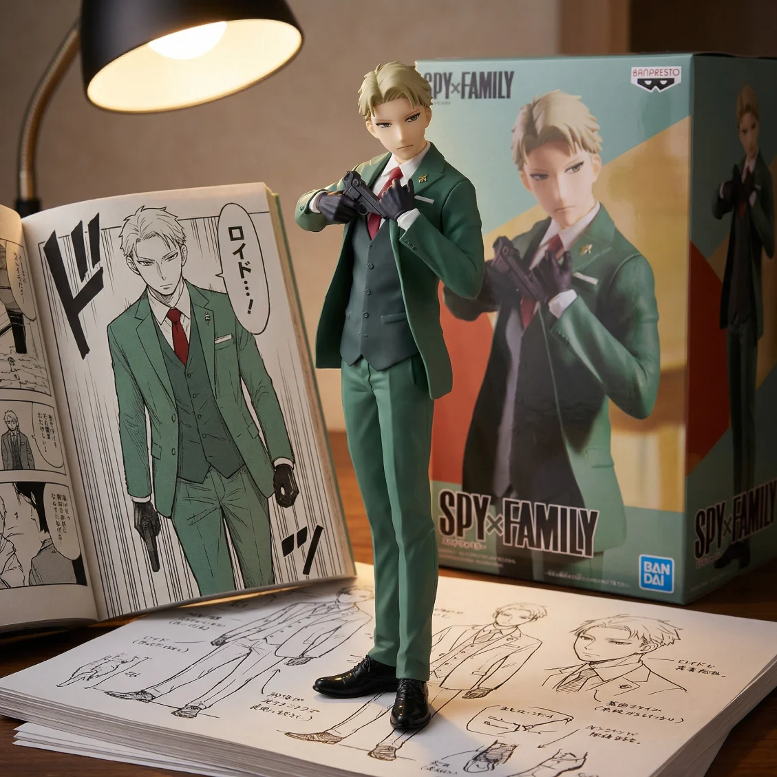 间谍过家家 眼镜厂 DXF 劳埃德-20CM