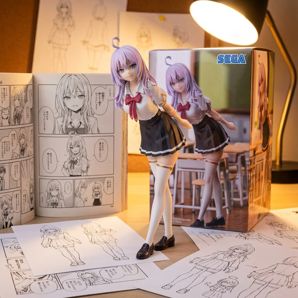 邻座的艾莉同学 SEGA艾莉 夏服-19CM