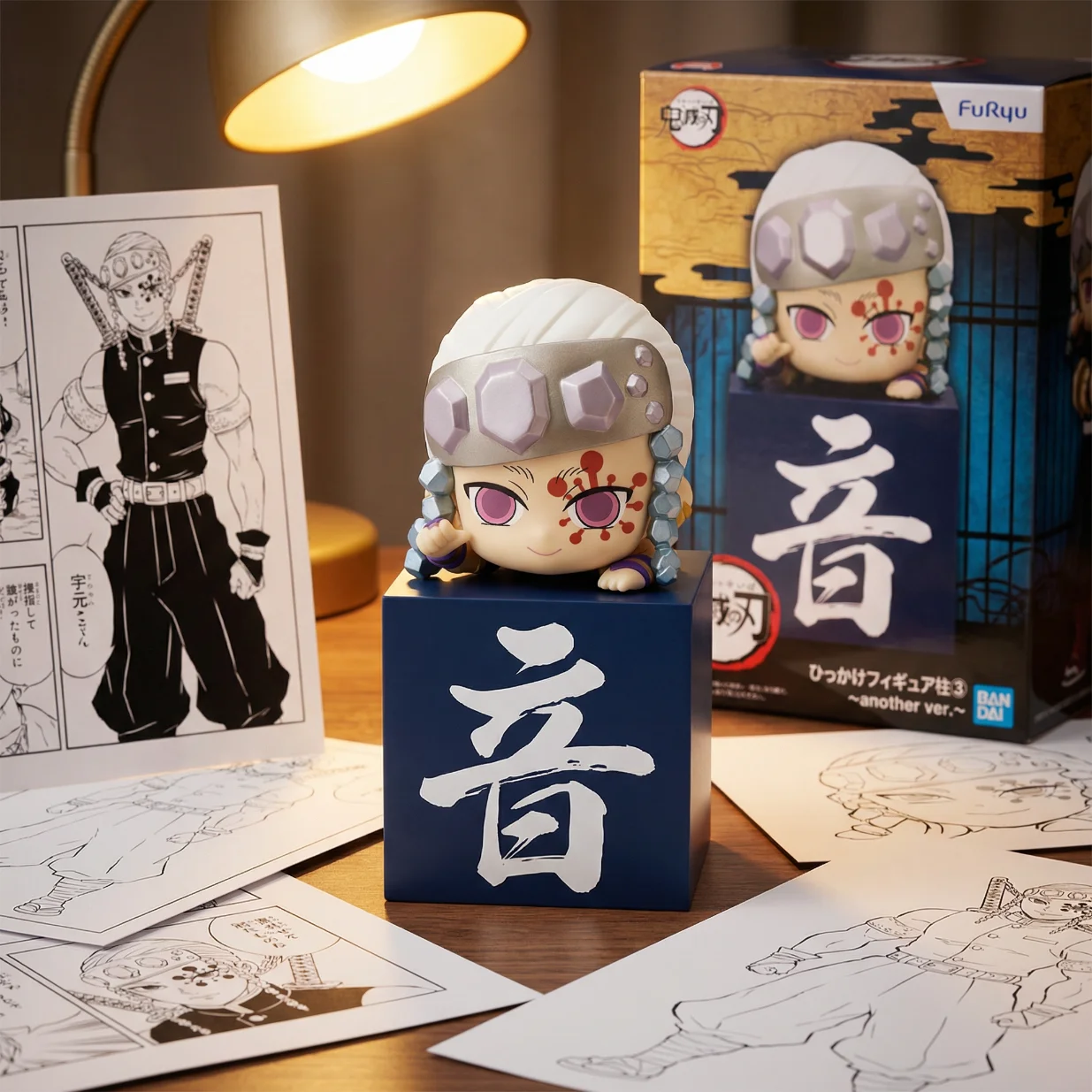 鬼灭之刃 柱组合3 新款 宇髄天元-11CM