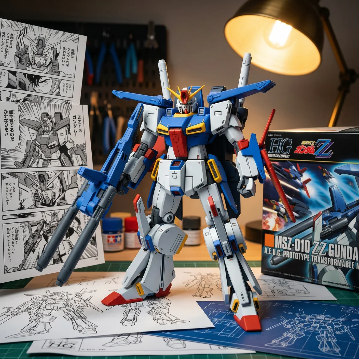 机动战士高达 zz高达-14.5CM