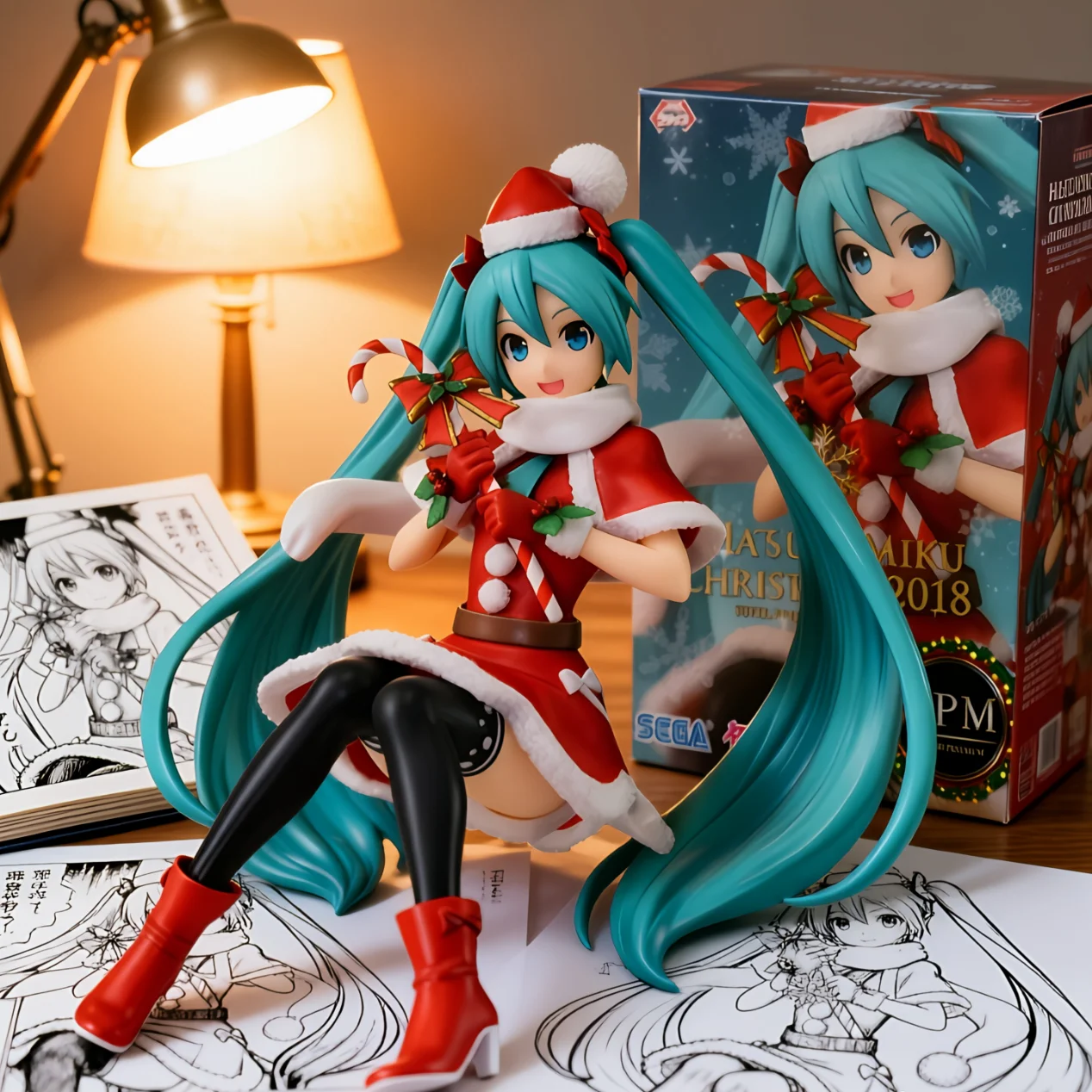 初音未来 SEGA 圣诞节 2018-17CM