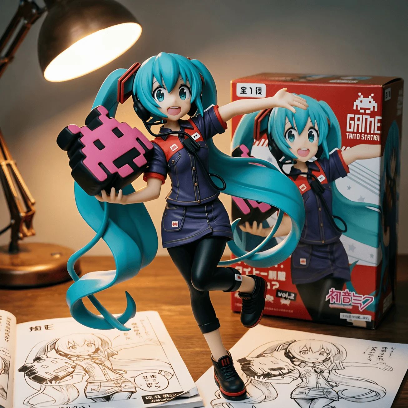 初音未来 TAITO 初音未来 游戏中心-18CM