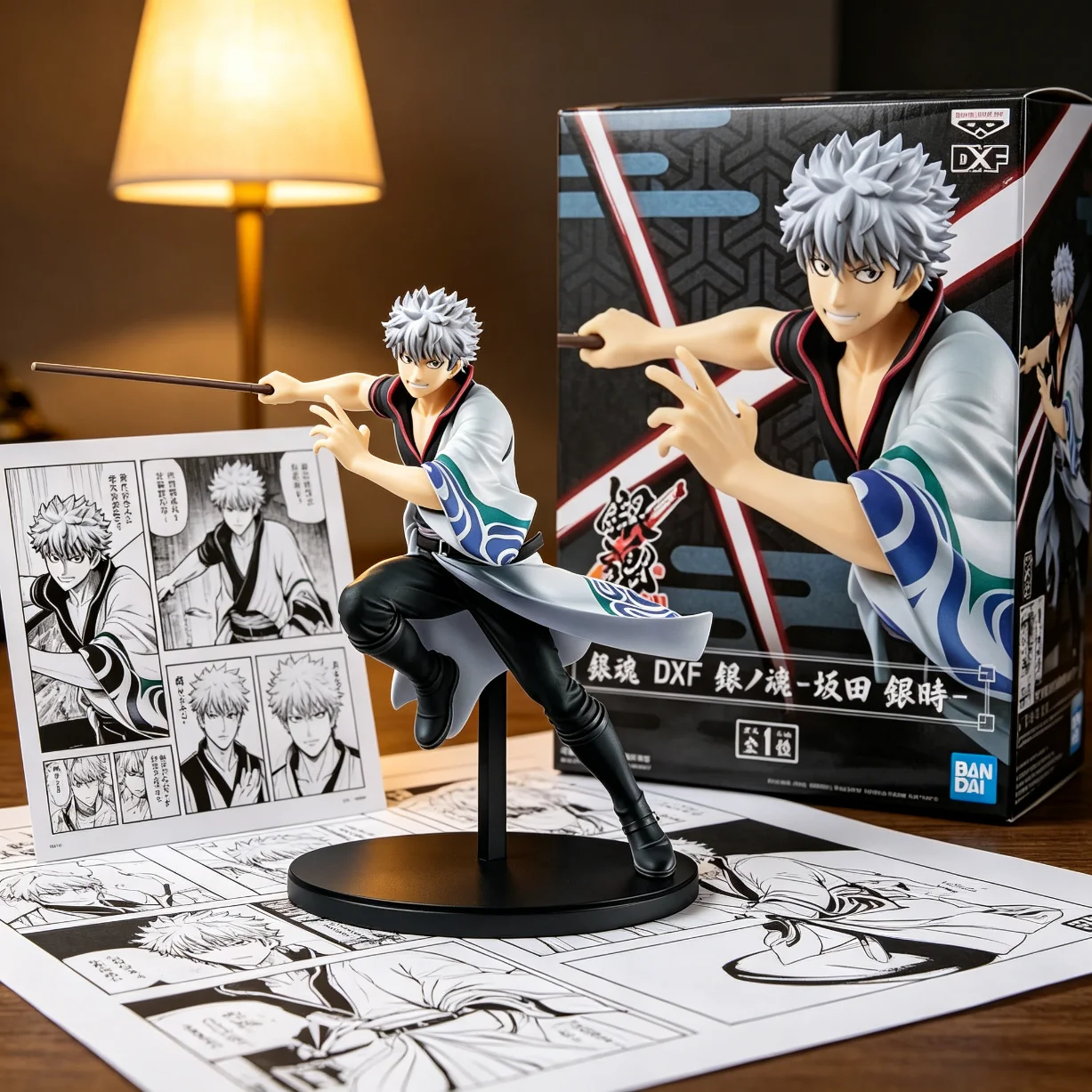 银魂 DXF 坂田银时-17CM