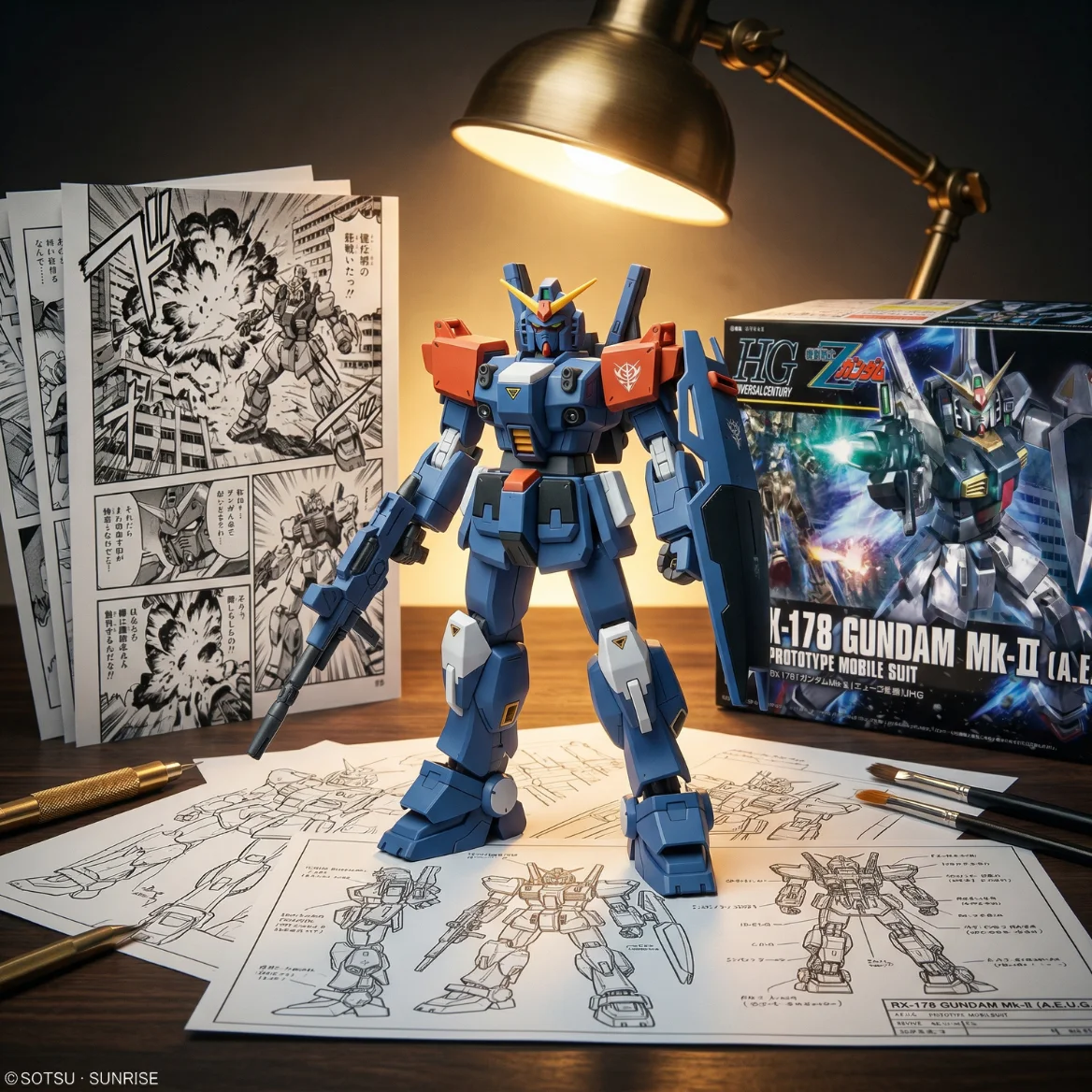 机动战士高达 208 苍蓝命运 2号机-13CM